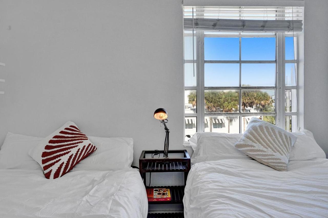 מיאמי ביץ' Luxe 2Br1Bath South Beach 1 Min Walk From Ocean מראה חיצוני תמונה